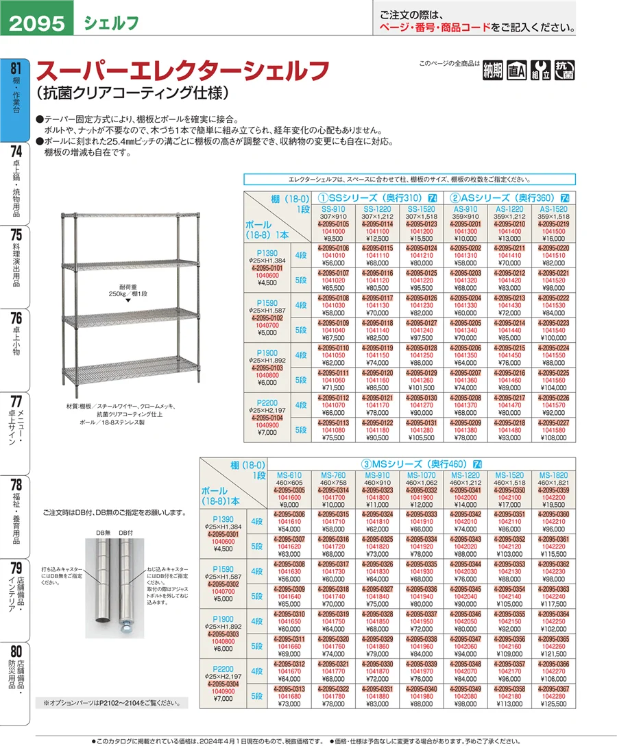 店舗備品・防災用品 ページ2095