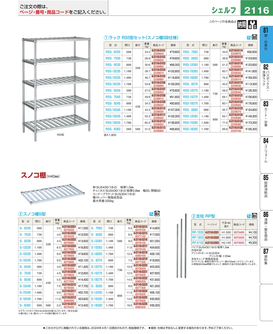 店舗備品・防災用品 ページ2116