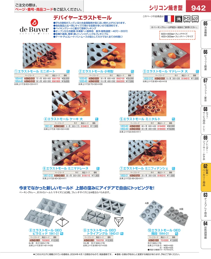 すし・蒸し器・セイロ類 ページ942