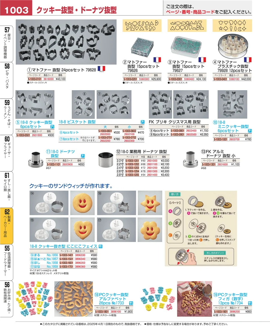 すし・蒸し器・セイロ類 ページ1003