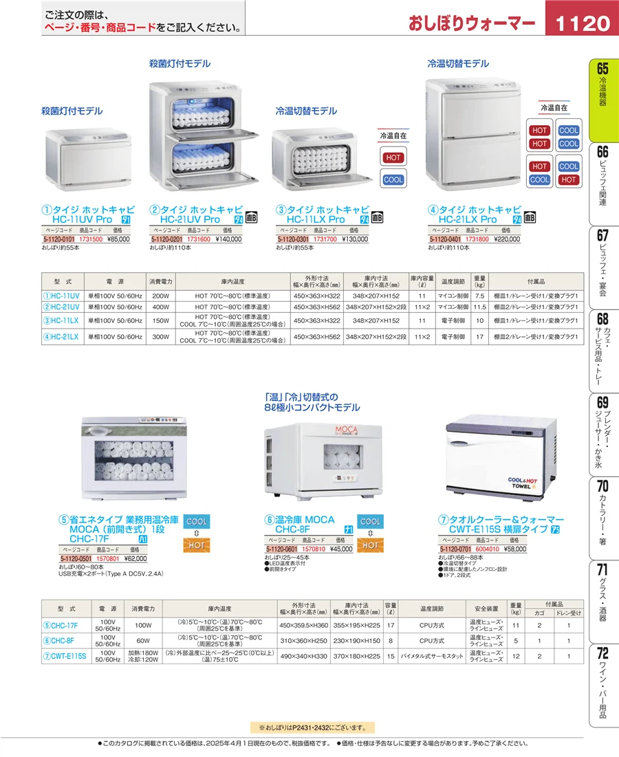 加熱調理器 ページ1120