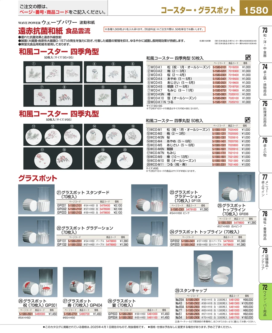 グラス・酒器 ページ1580