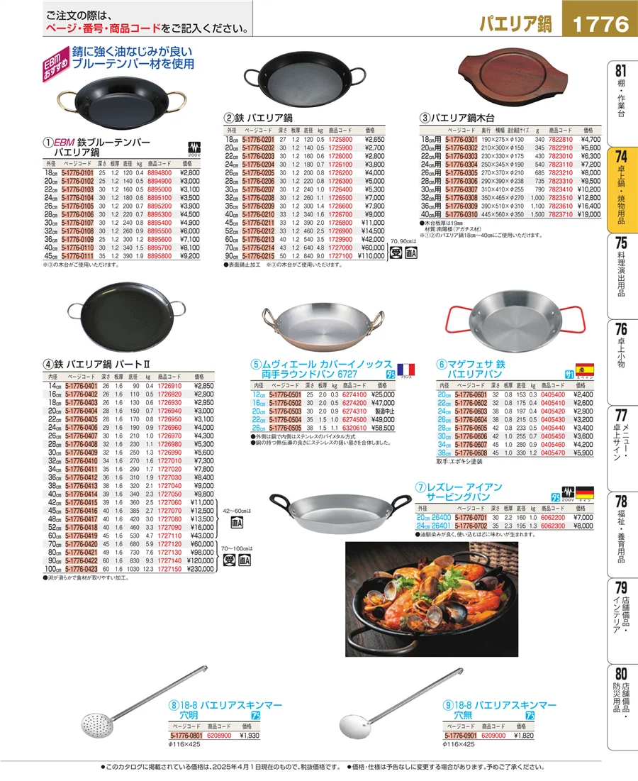 和・洋・中 食器 ページ1776
