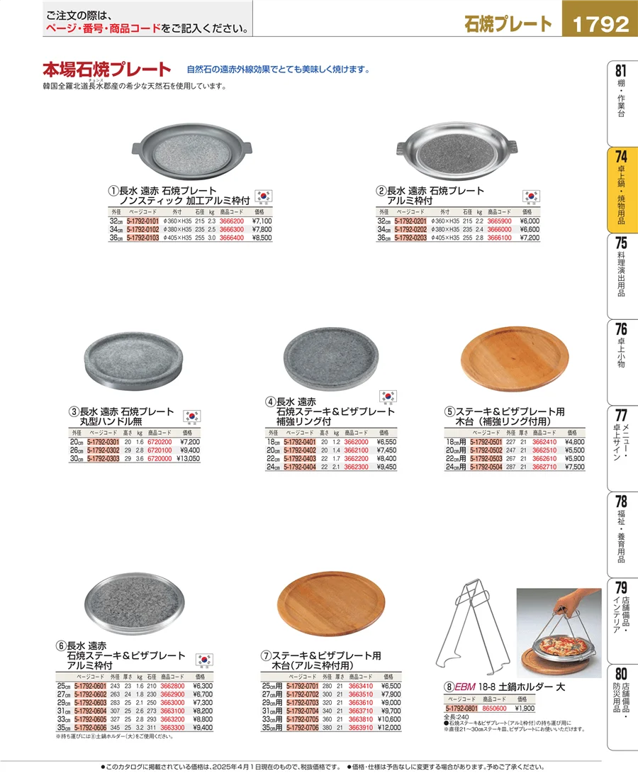和・洋・中 食器 ページ1792