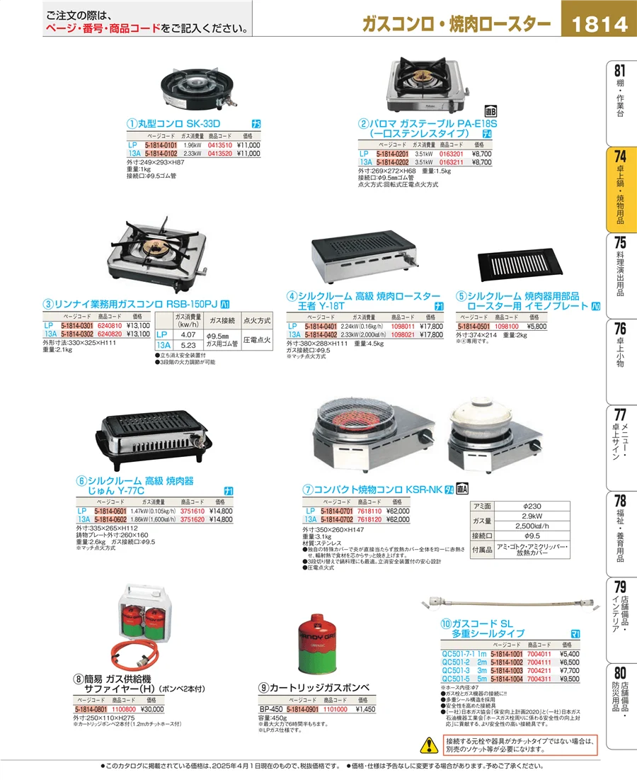 和・洋・中 食器 ページ1814