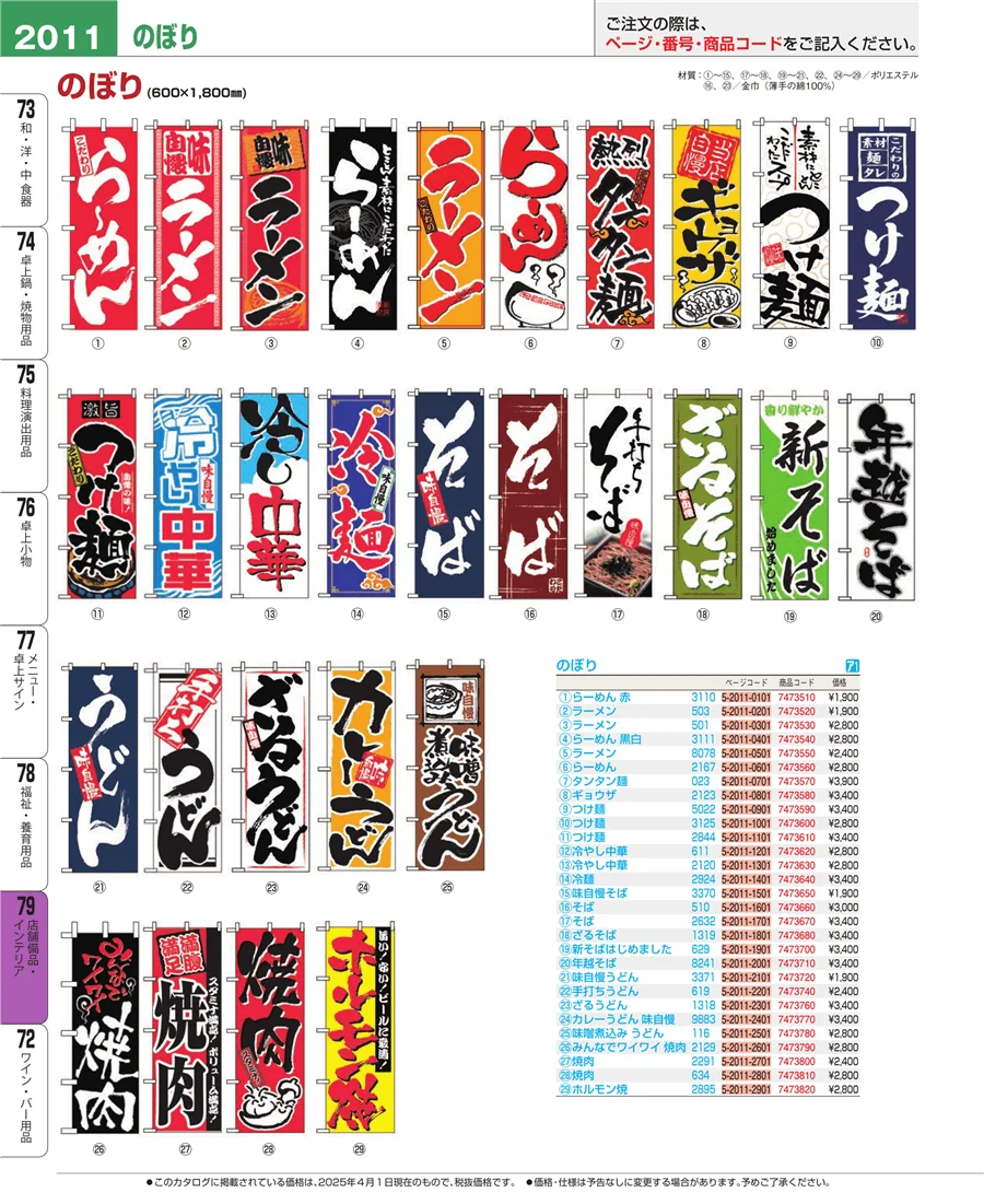 福祉・養育用品 ページ2011