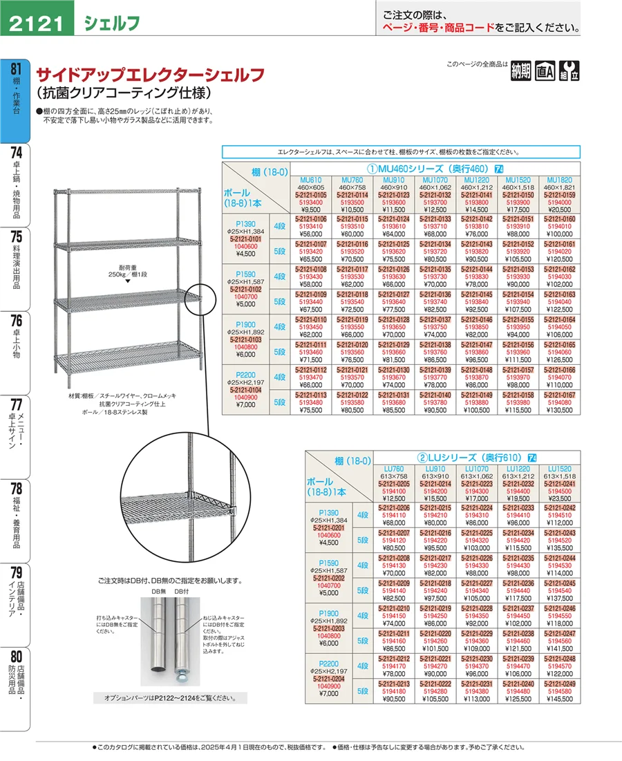 店舗備品・防災用品 ページ2121