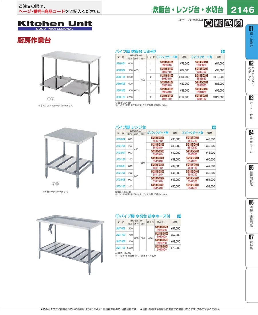 店舗備品・防災用品 ページ2146