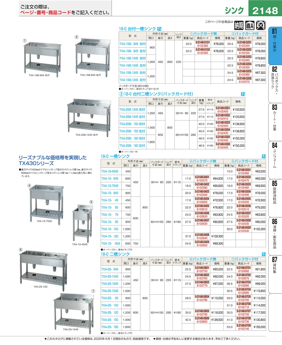 店舗備品・防災用品 ページ2148