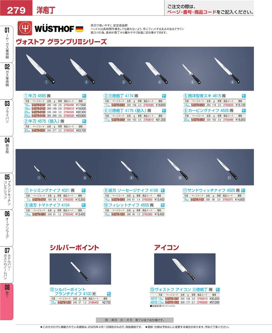 ホテルパン・ガストロノームパン ページ279