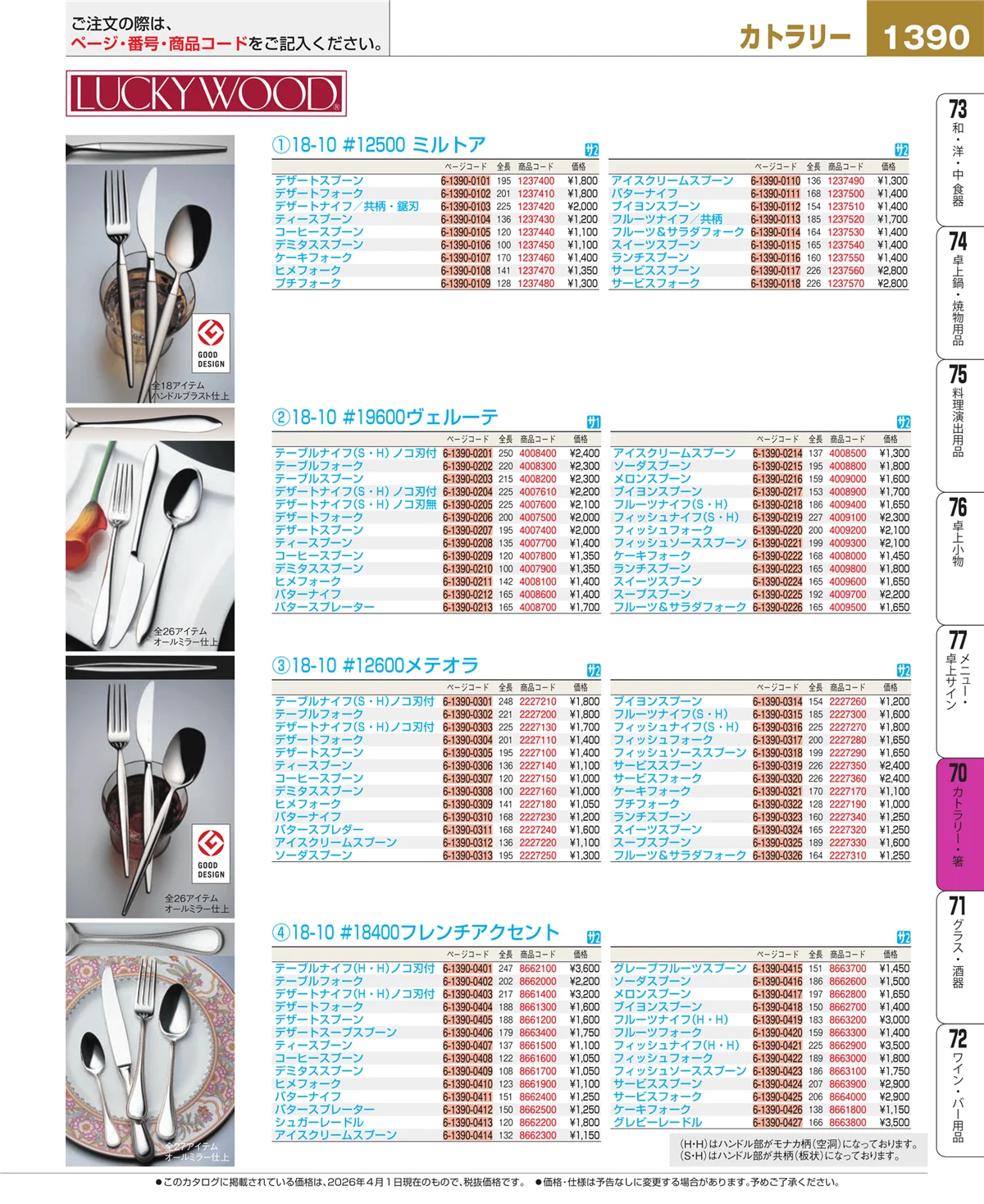 EBM業務用厨房用品カタログvol.26・ページ番号1390・ブレンダー・ジューサー・かき氷