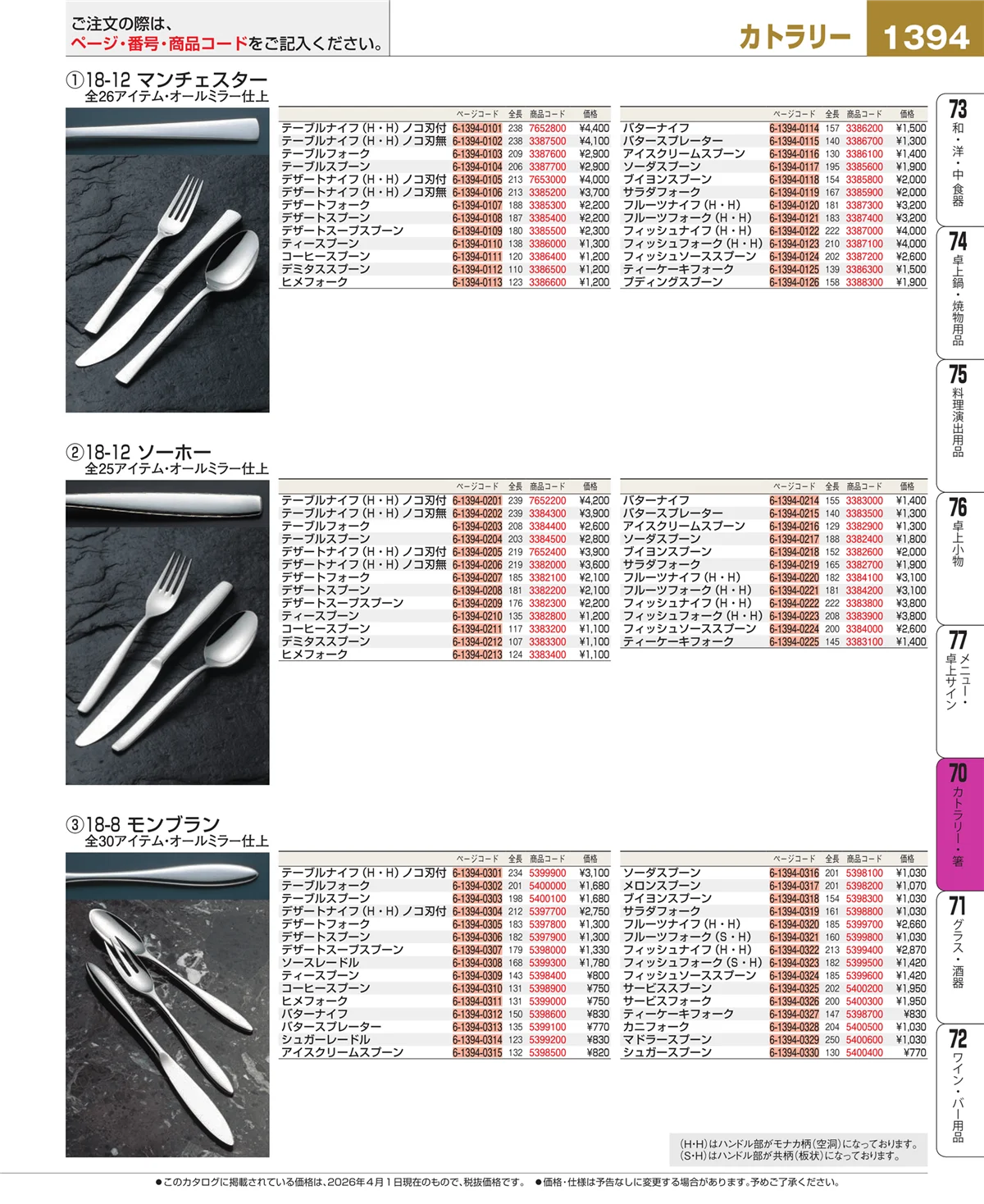 EBM業務用厨房用品カタログvol.26・ページ番号1394・ブレンダー・ジューサー・かき氷