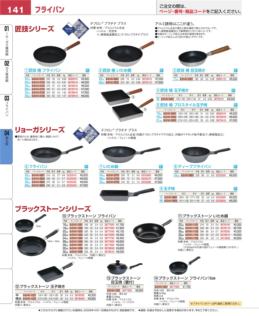 フライパン ページ141