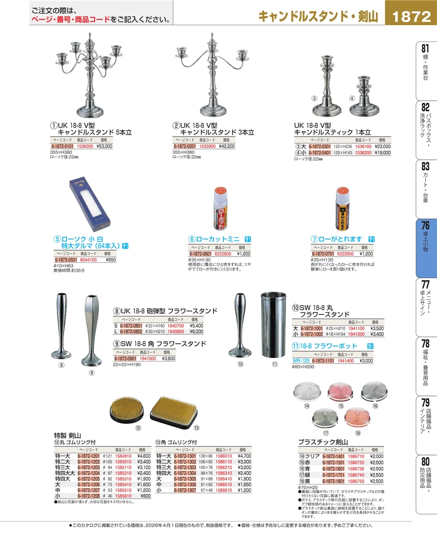 料理演出用品 ページ1872