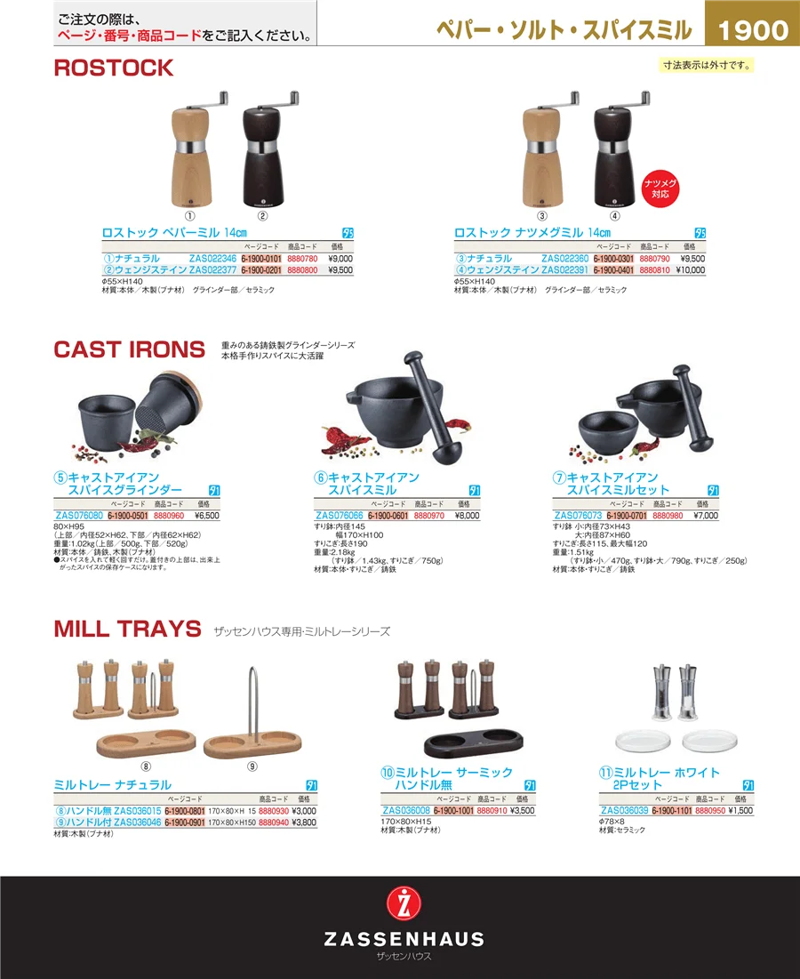 料理演出用品 ページ1900