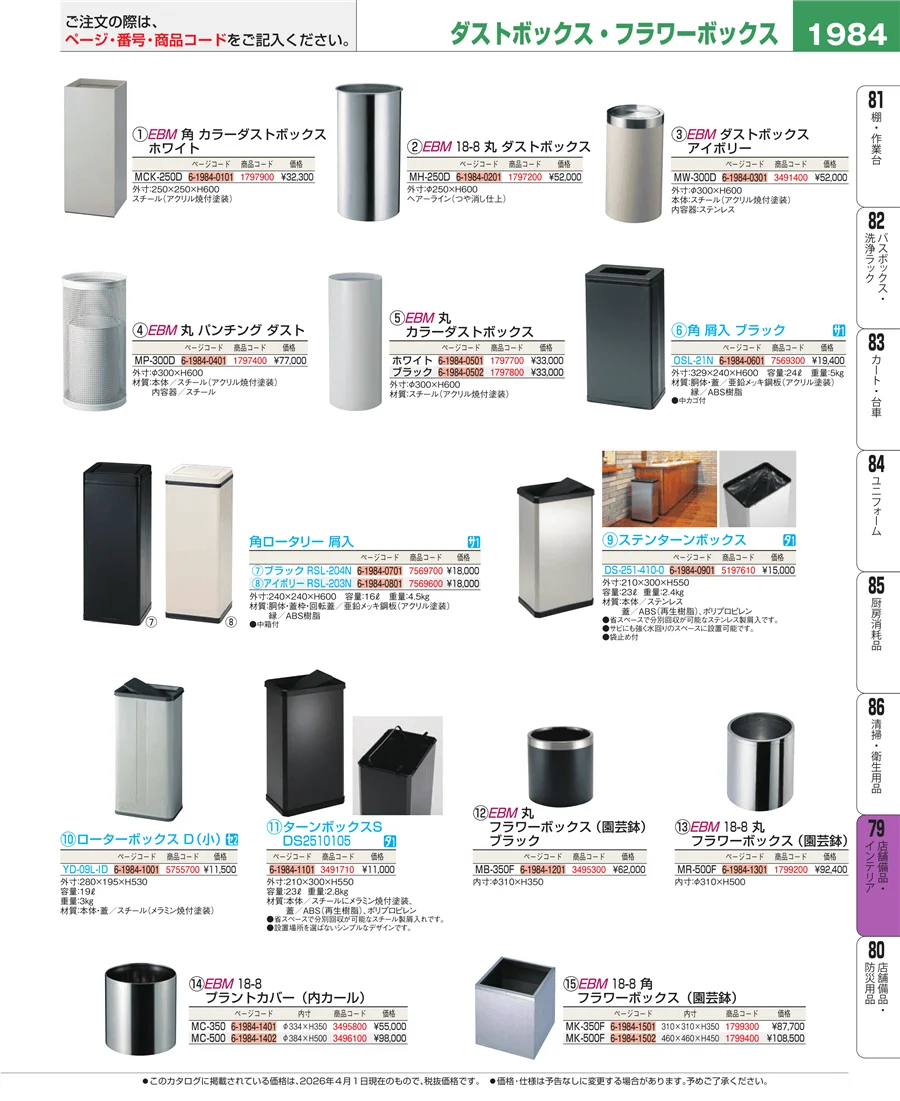福祉・養育用品 ページ1984