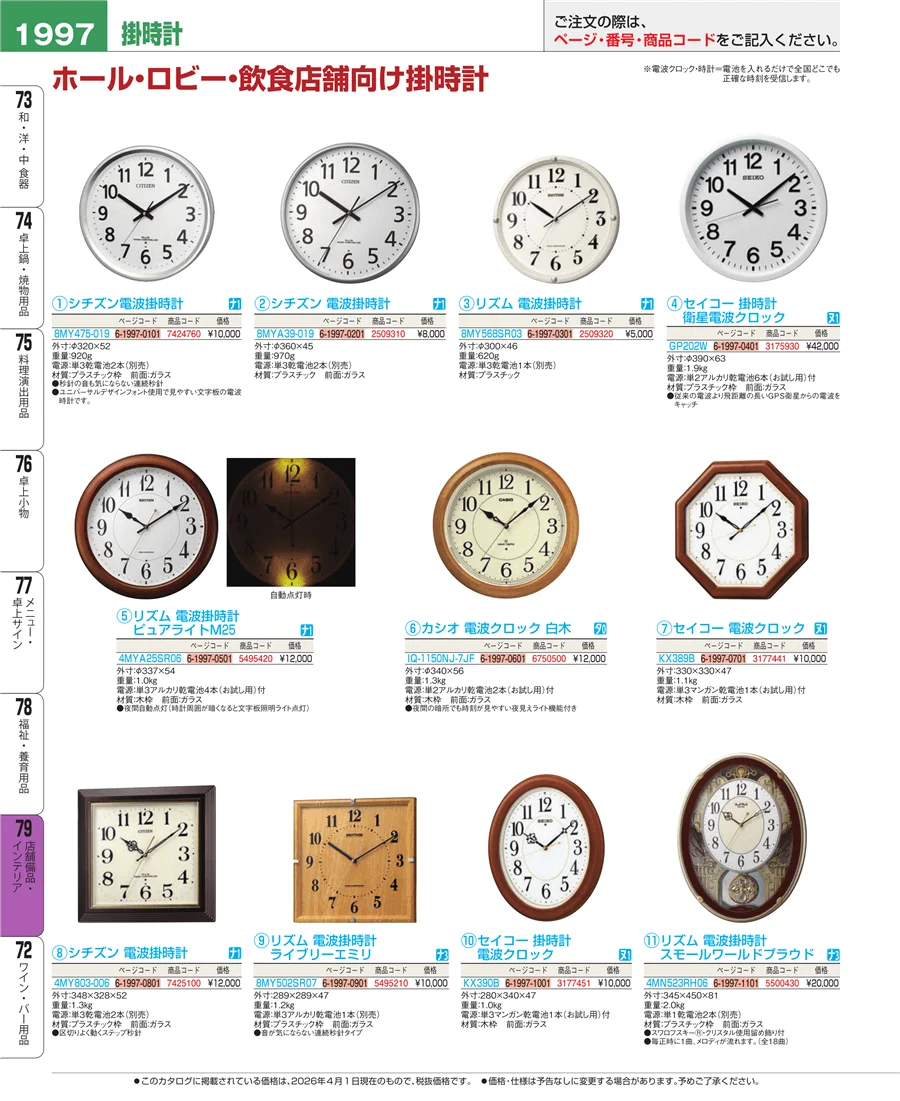 福祉・養育用品 ページ1997