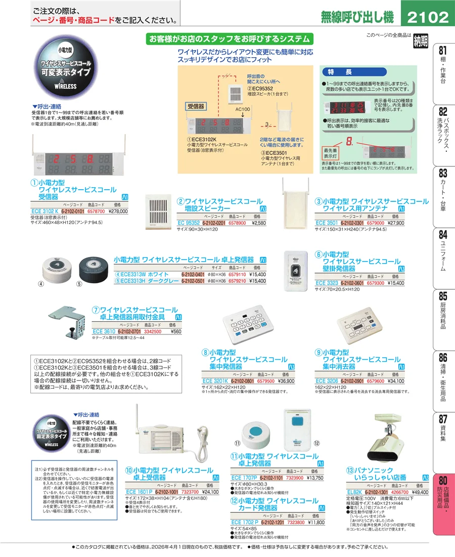 店舗備品・インテリア ページ2102