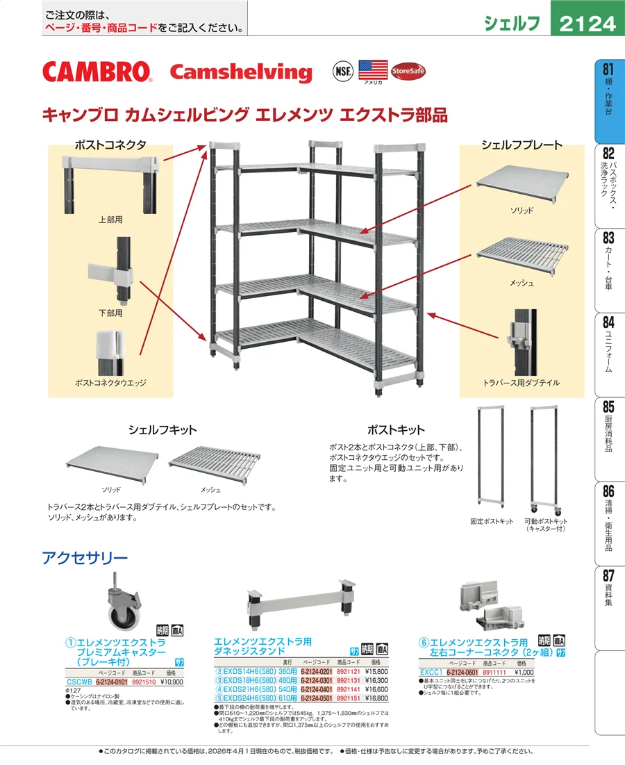 店舗備品・防災用品 ページ2124
