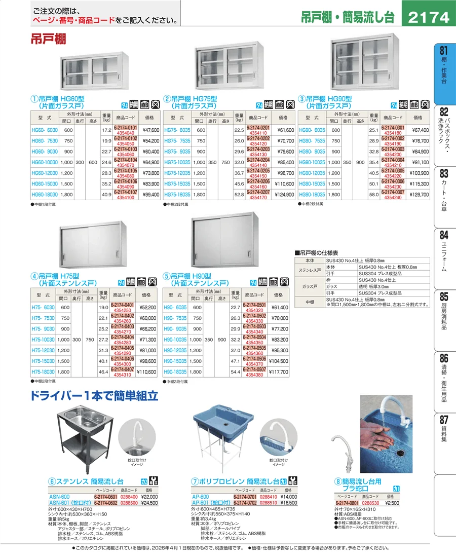 店舗備品・防災用品 ページ2174
