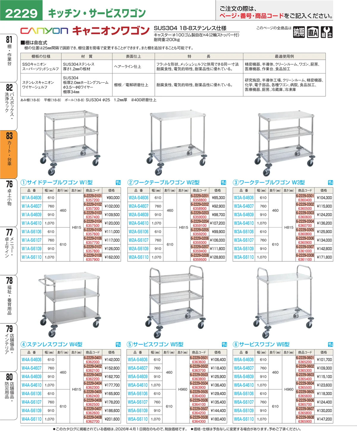 EBM業務用厨房用品カタログvol.26・ページ番号2229・バスボックス・洗浄ラック