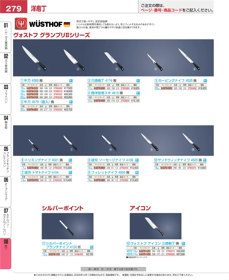 ホテルパン・ガストロノームパン ページ279