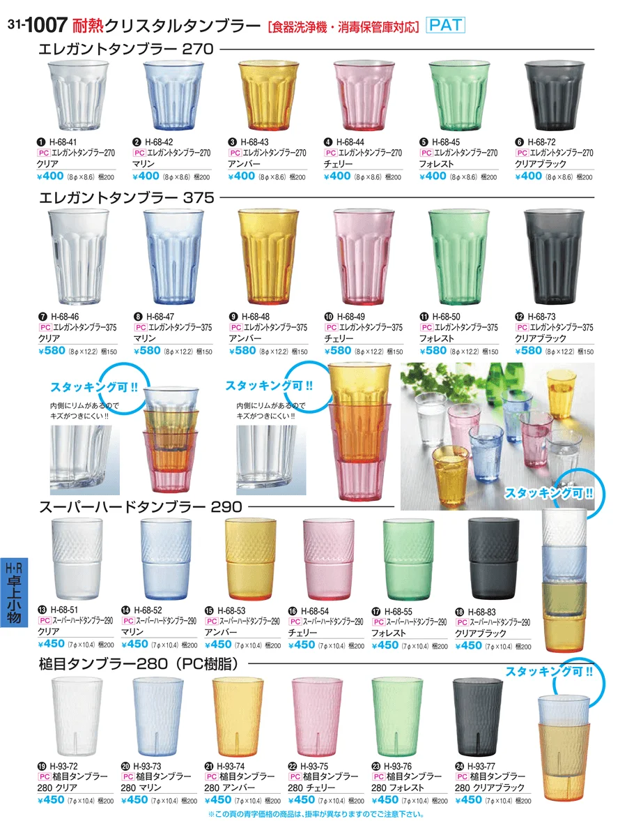 Ｈ・Ｒ卓上小物 ページ1007