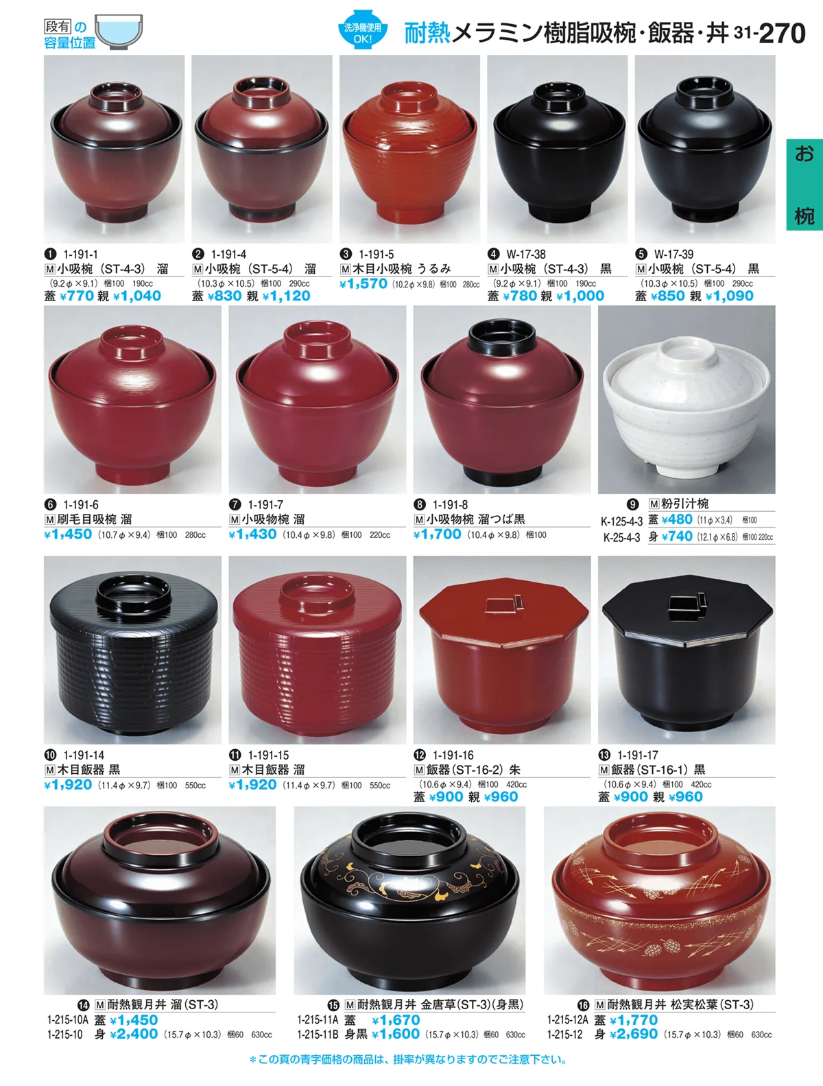 割烹漆器vol.31・ページ番号270・お椀