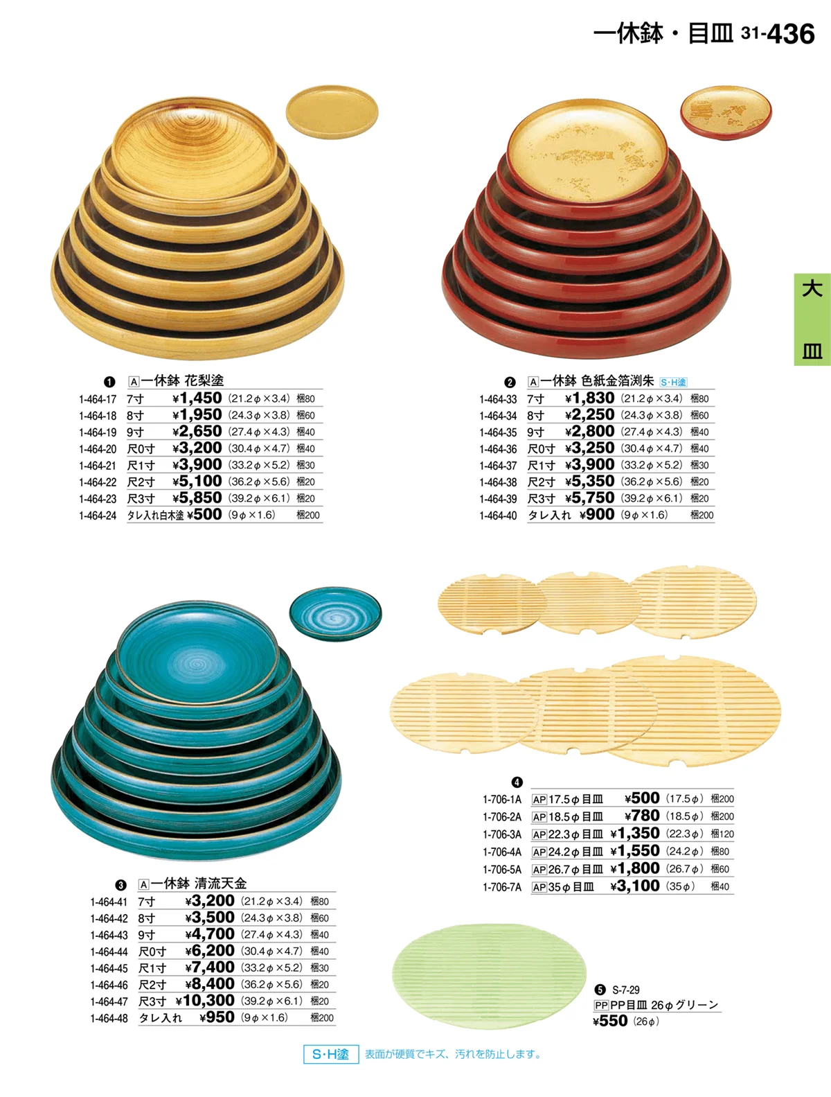 割烹漆器vol.31・ページ番号436・大皿