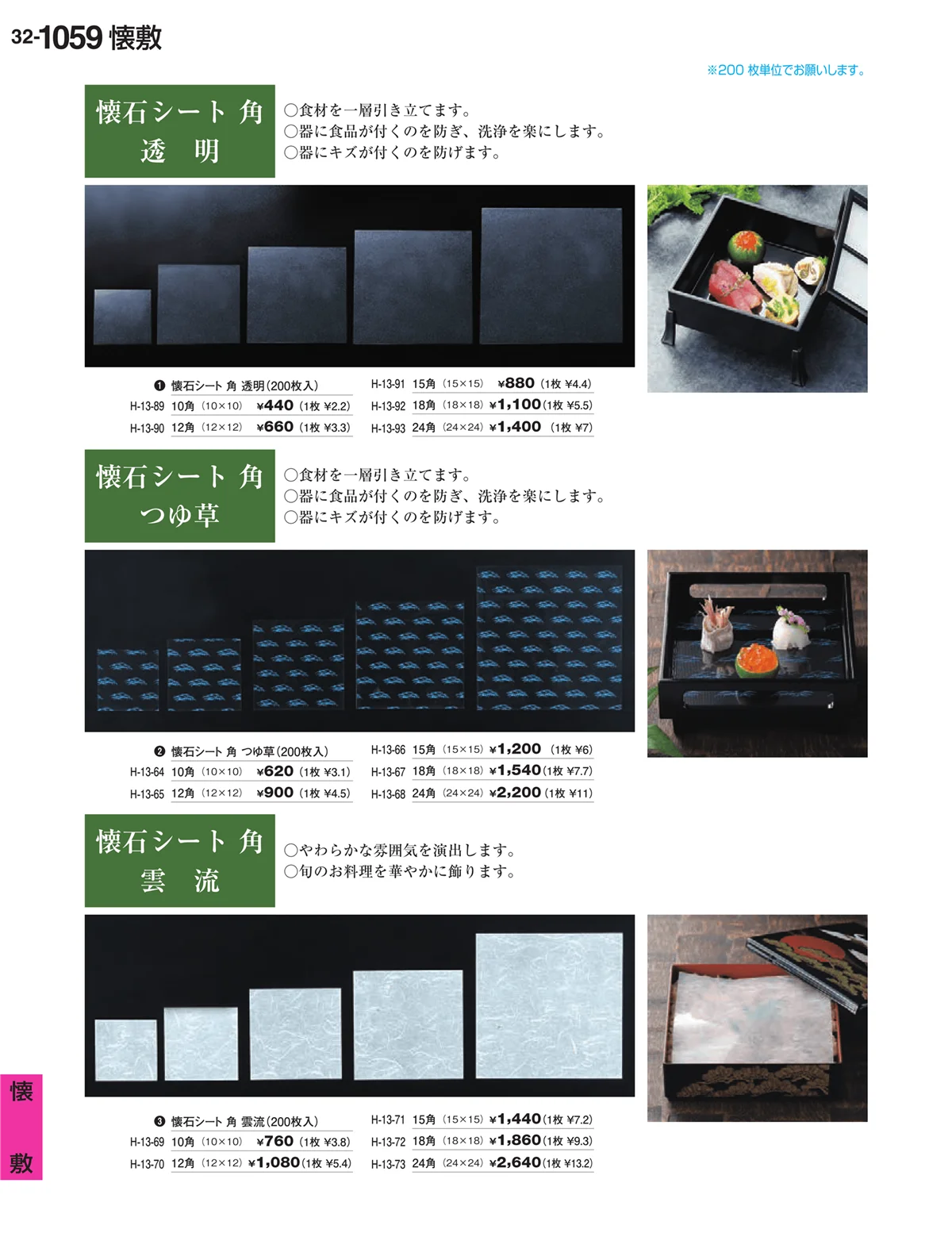 割烹漆器vol.32・ページ番号1059・懐敷