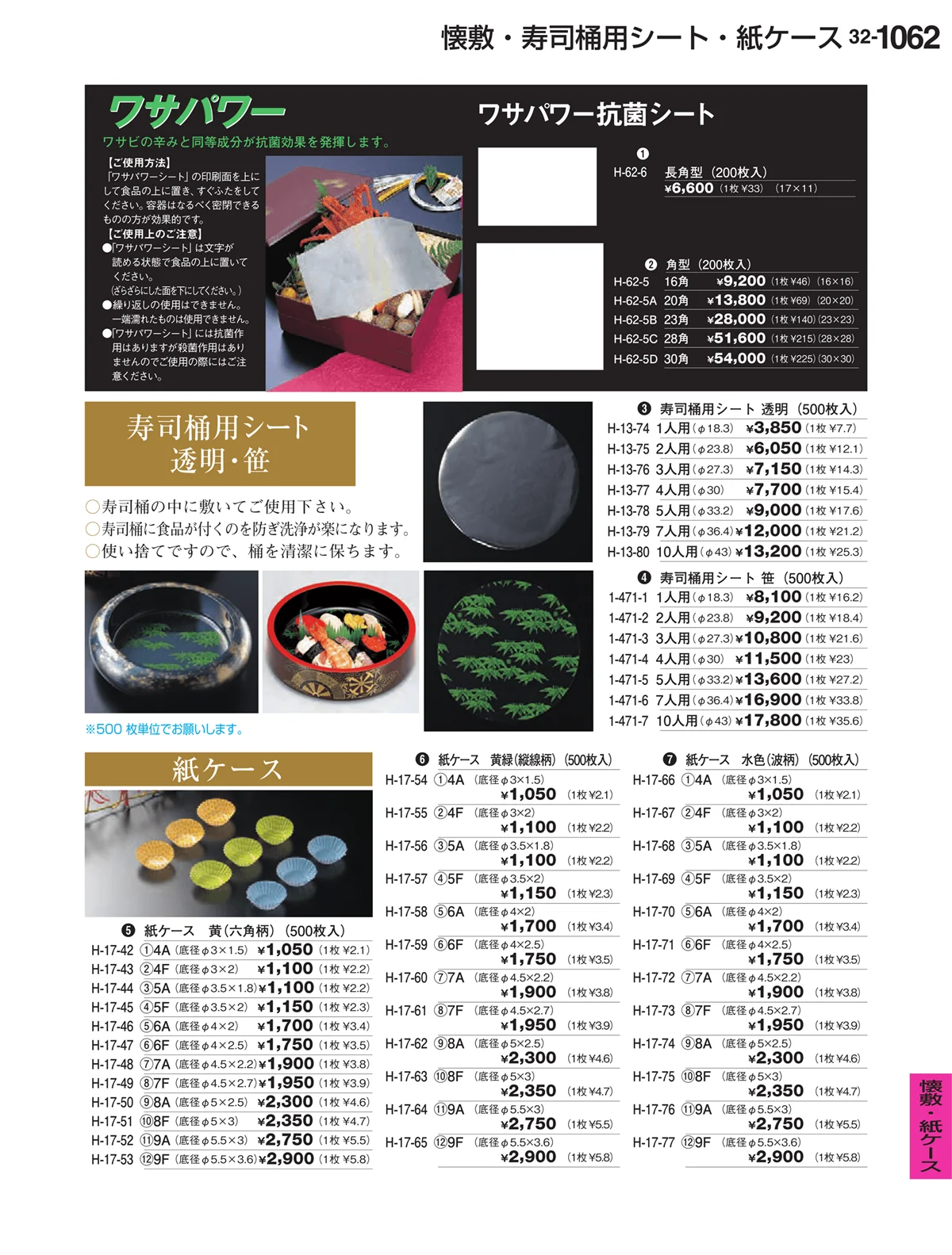 割烹漆器vol.32・ページ番号1062・懐敷・紙ケース