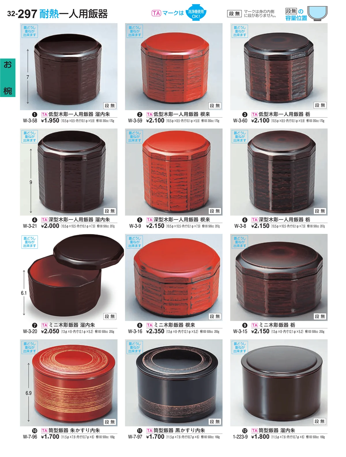 割烹漆器vol.32・ページ番号297・お椀