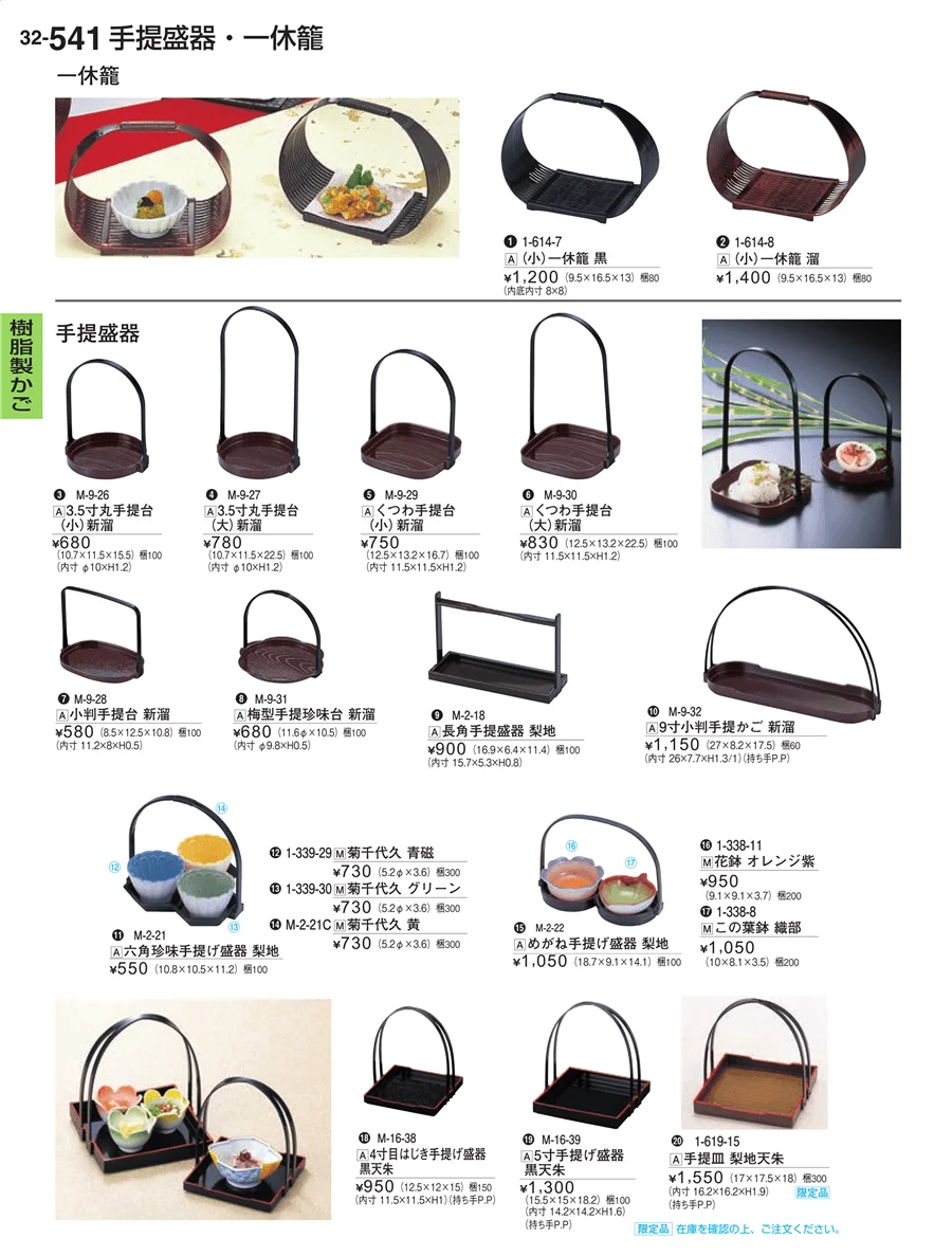 樹脂製かご ページ541