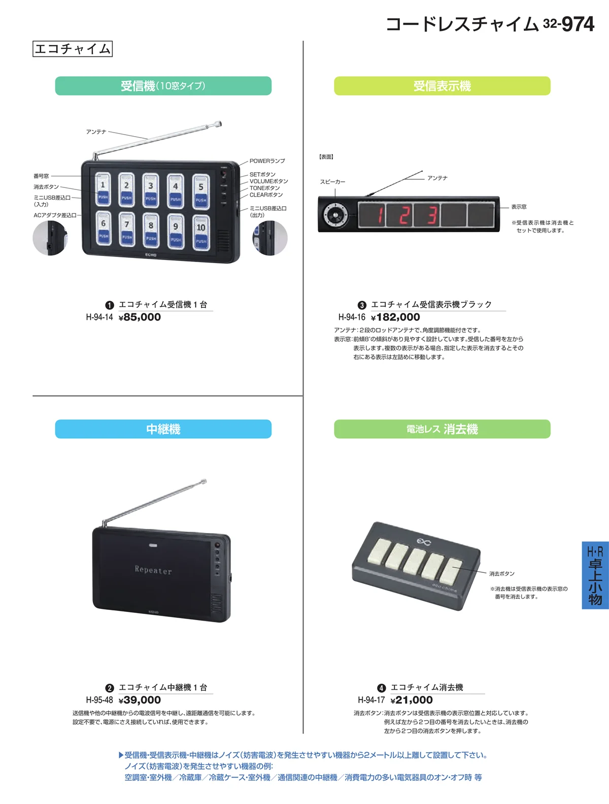 割烹漆器vol.32・ページ番号974・Ｈ・Ｒ卓上小物