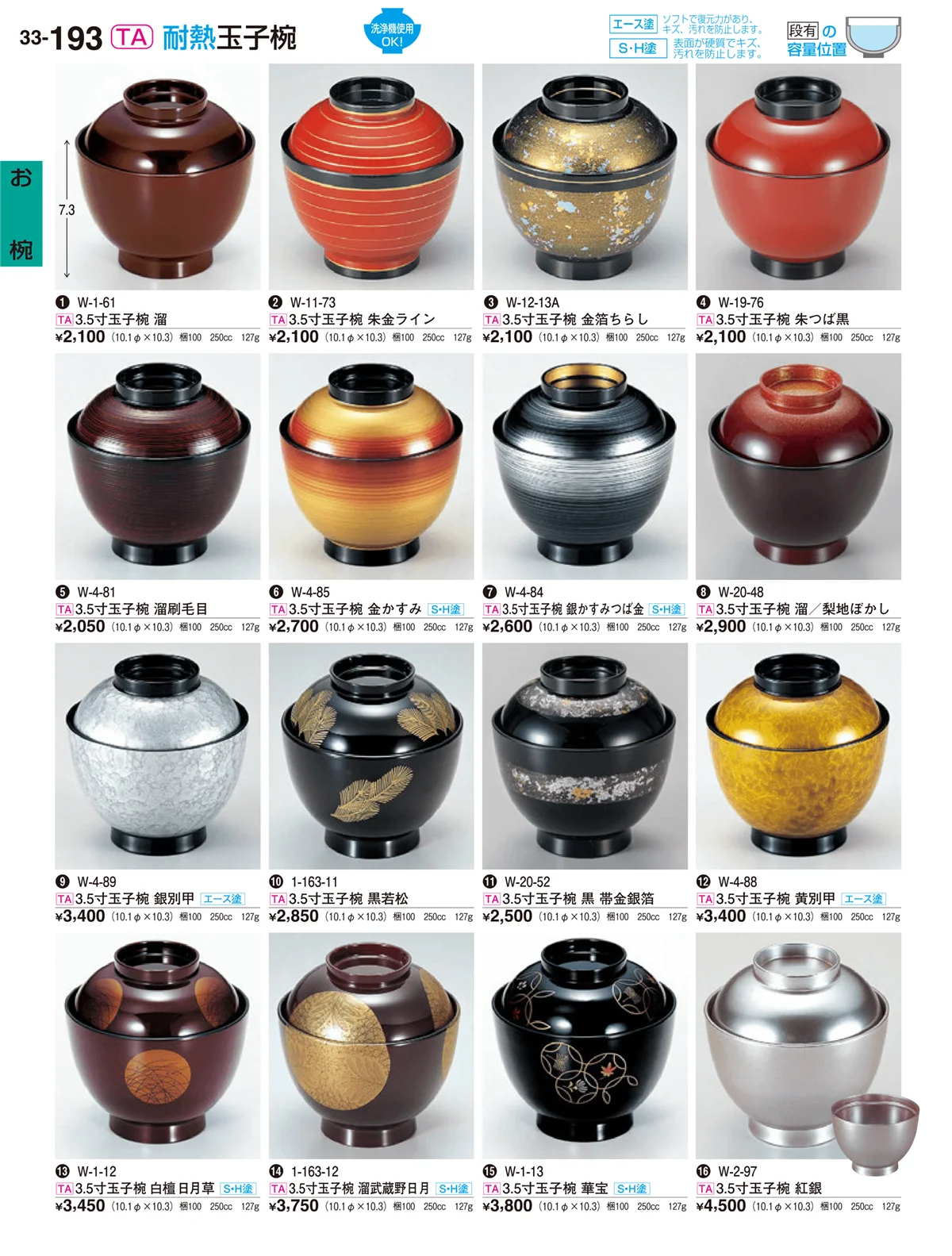 割烹漆器vol.33・ページ番号193・お椀