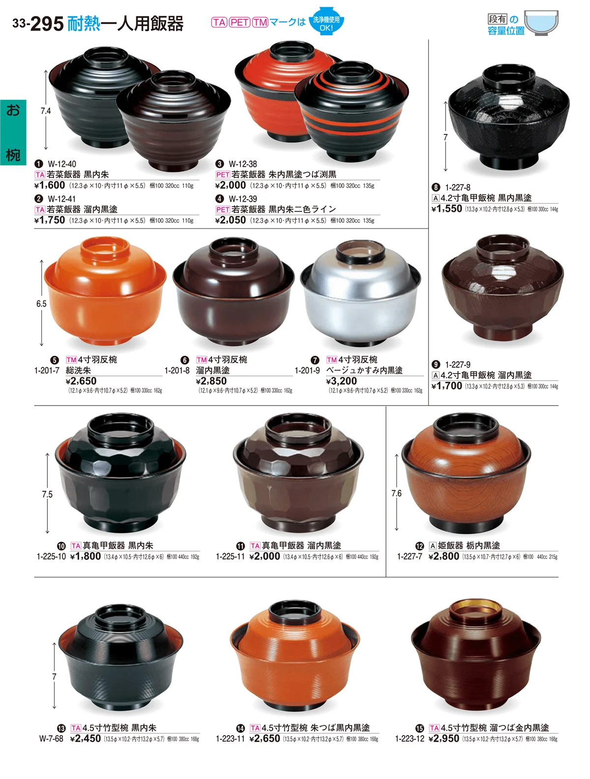 割烹漆器vol.33・ページ番号295・お椀