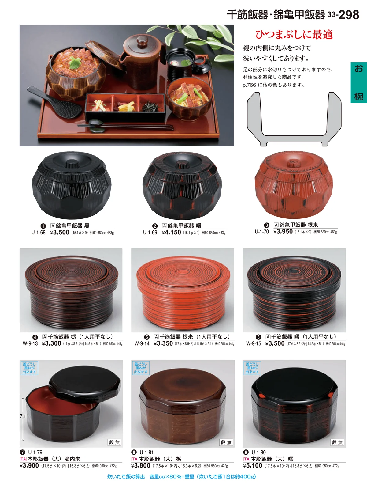 割烹漆器vol.33・ページ番号298・お椀