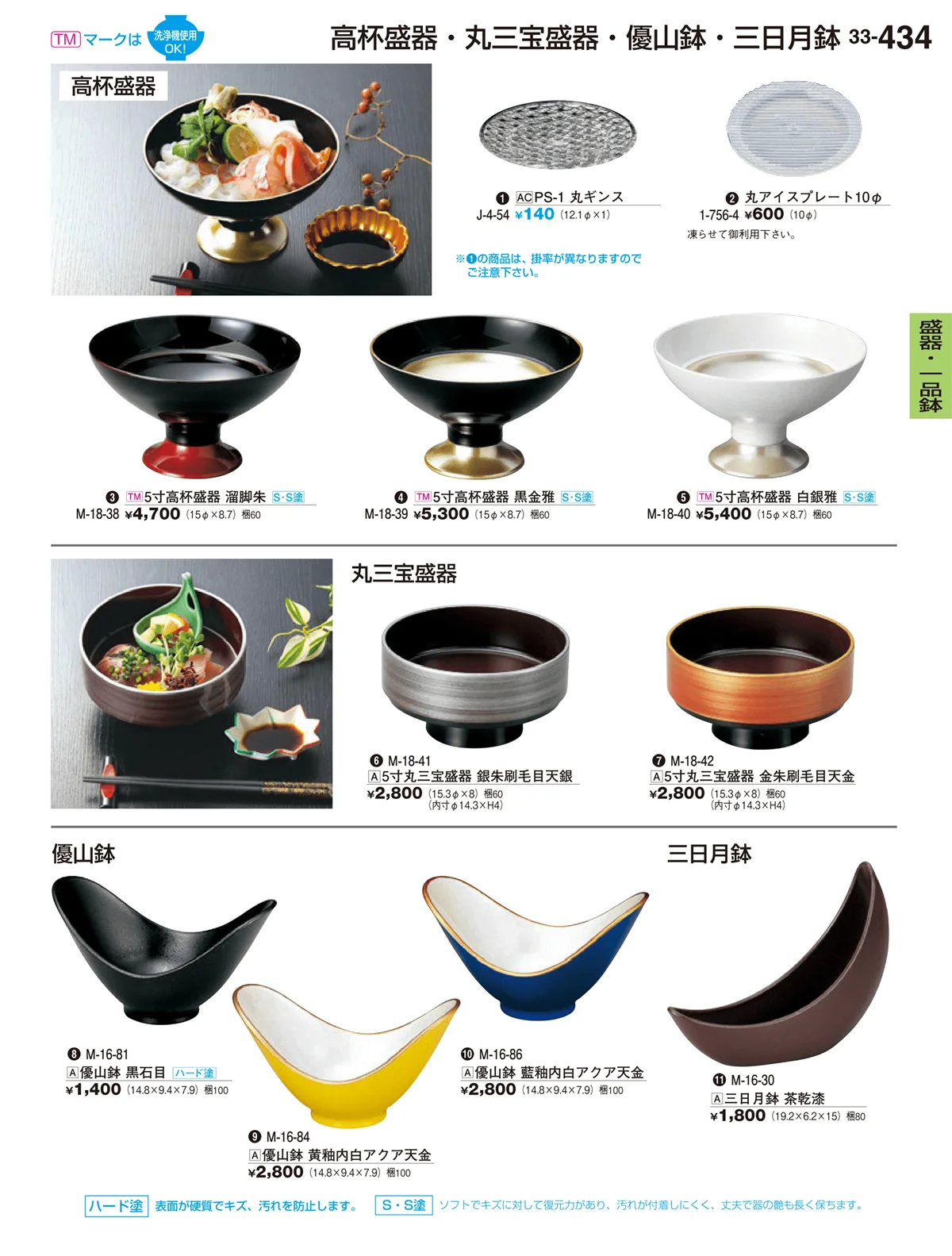 割烹漆器vol.33・ページ番号434・盛器