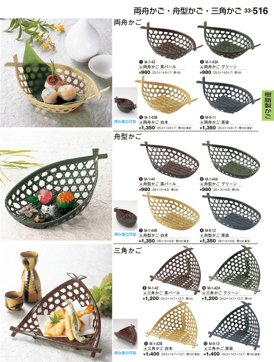 樹脂製かご ページ516