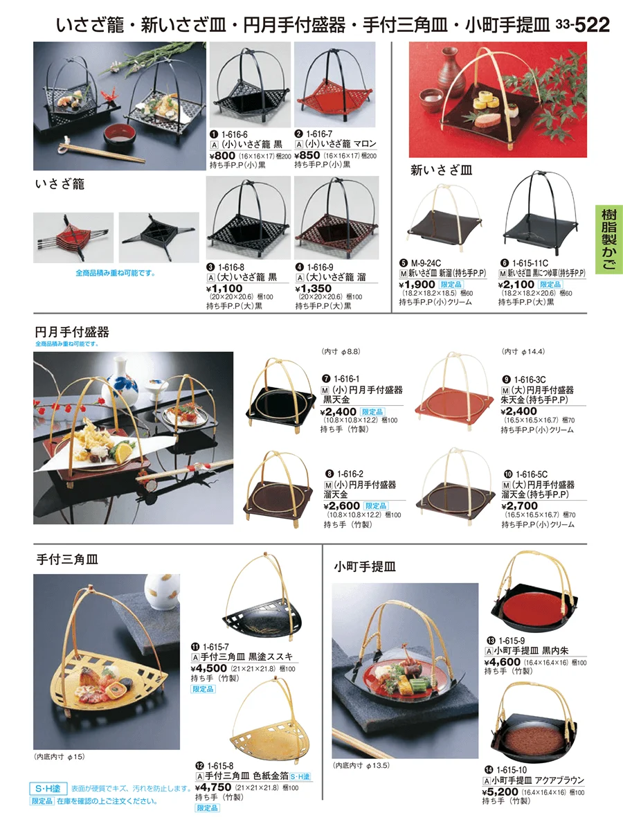 樹脂製かご ページ522