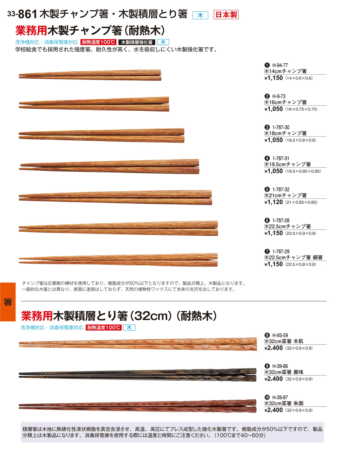 割烹漆器vol.33・ページ番号861・箸