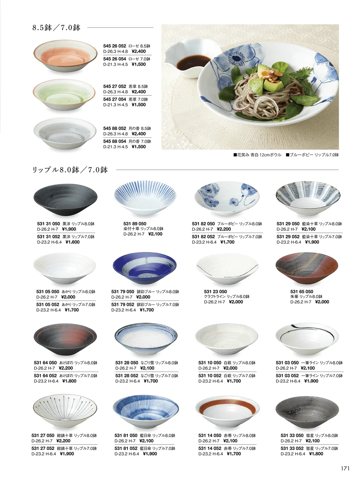 花伝vol.9・ページ番号171・冷麺鉢