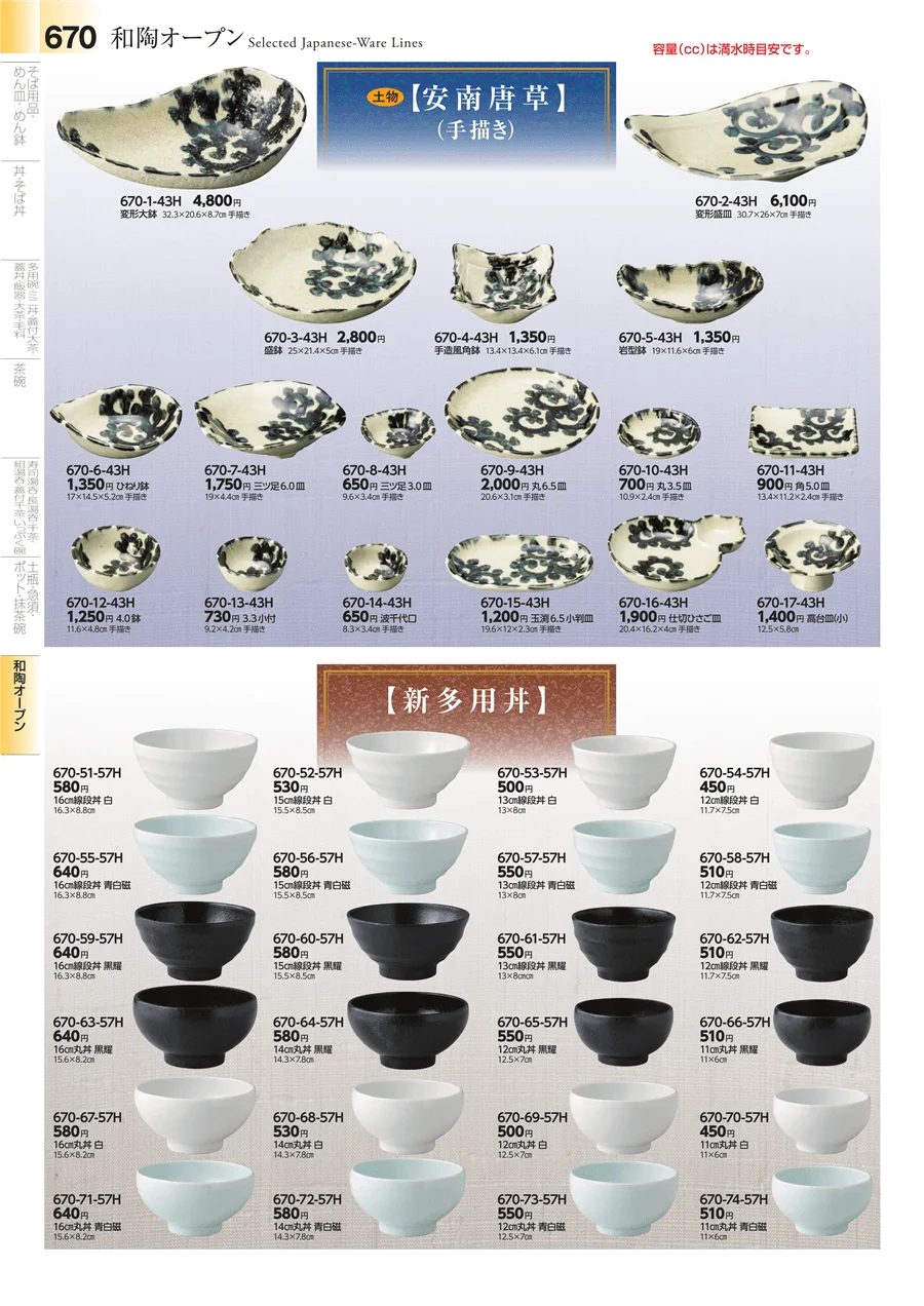 土瓶・急須 ページ670