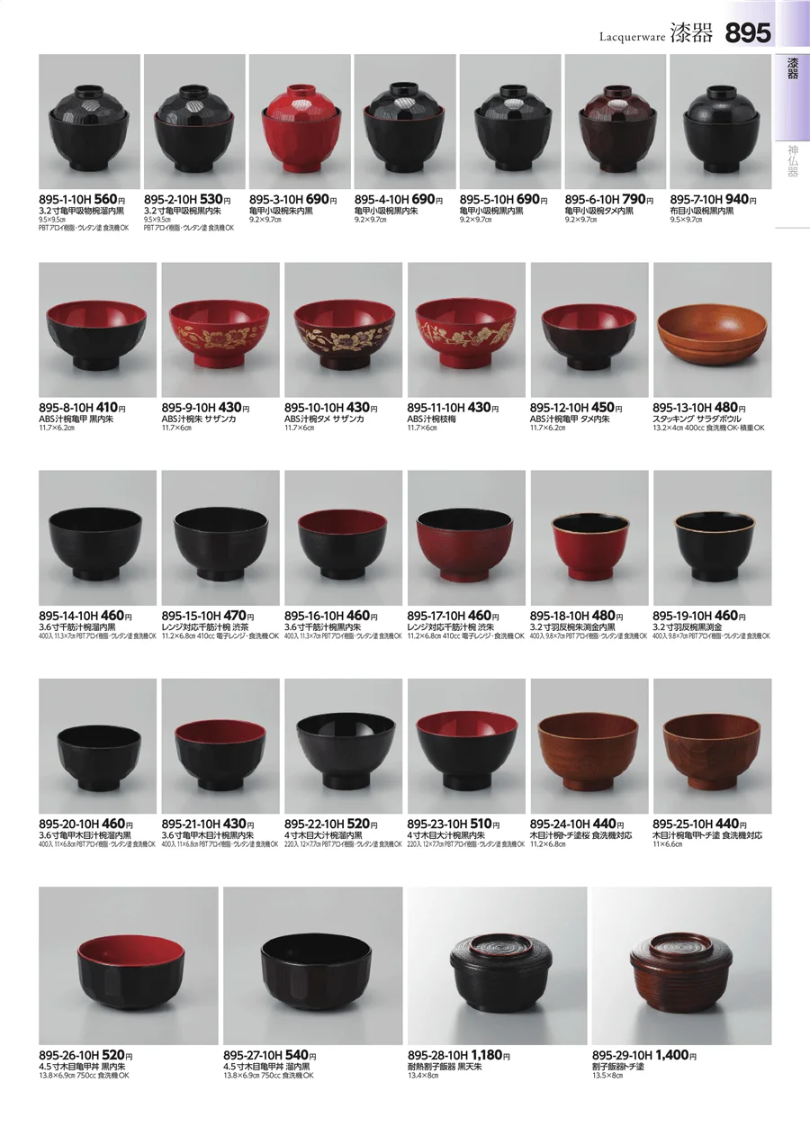 その他漆器・木製品 ページ895