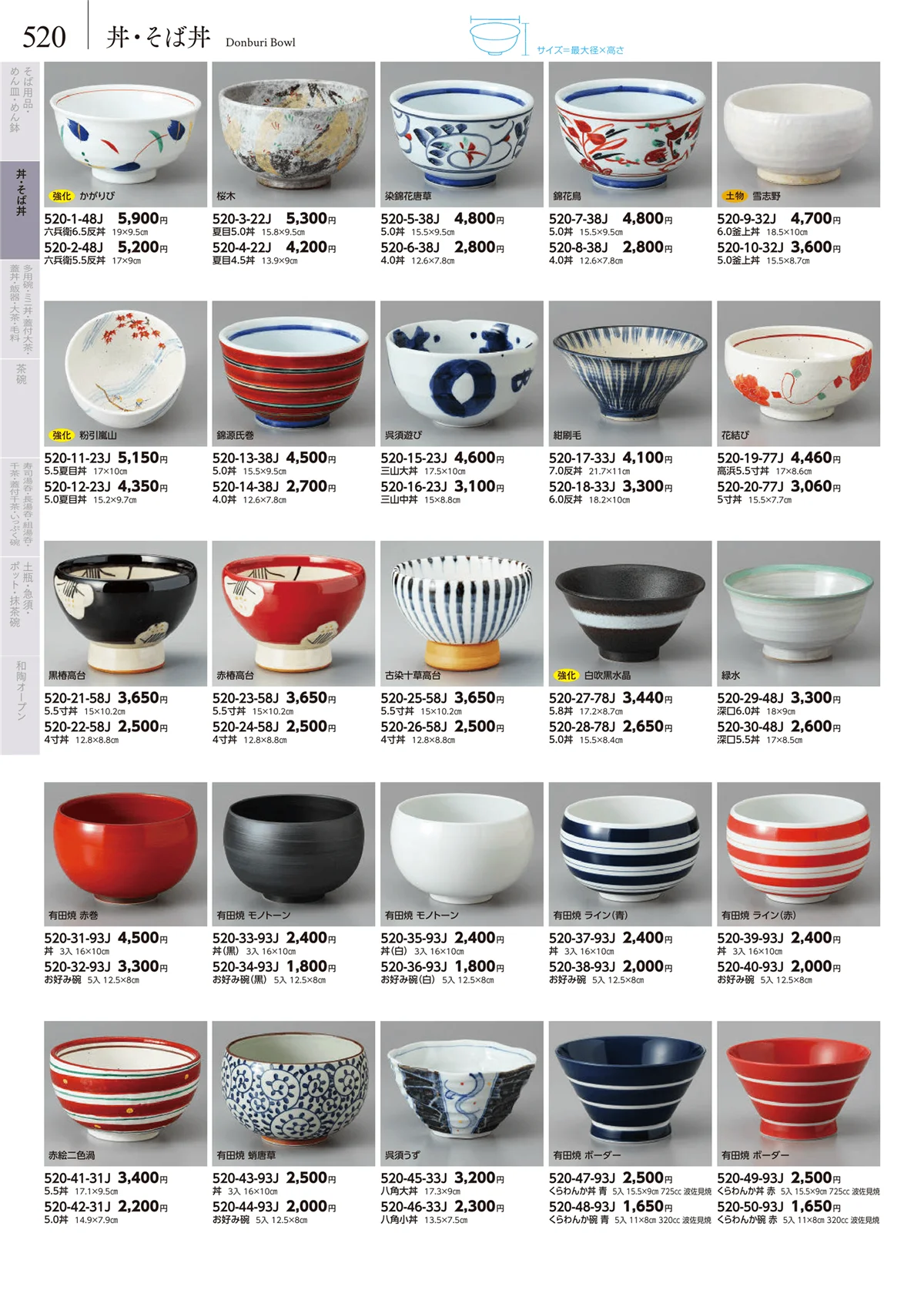 みやび街道vol.5・ページ番号520・卓上小物・蓋物・カメ・薬味入・すり鉢・灰皿