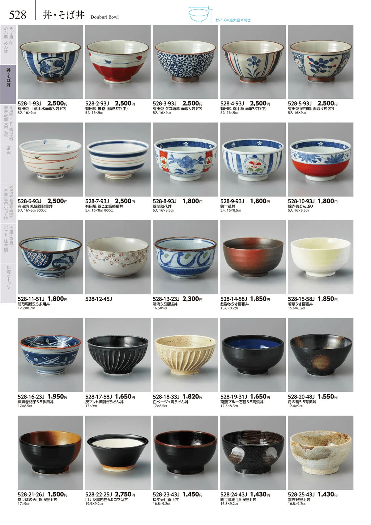 みやび街道vol.5・ページ番号528・卓上小物・蓋物・カメ・薬味入・すり鉢・灰皿