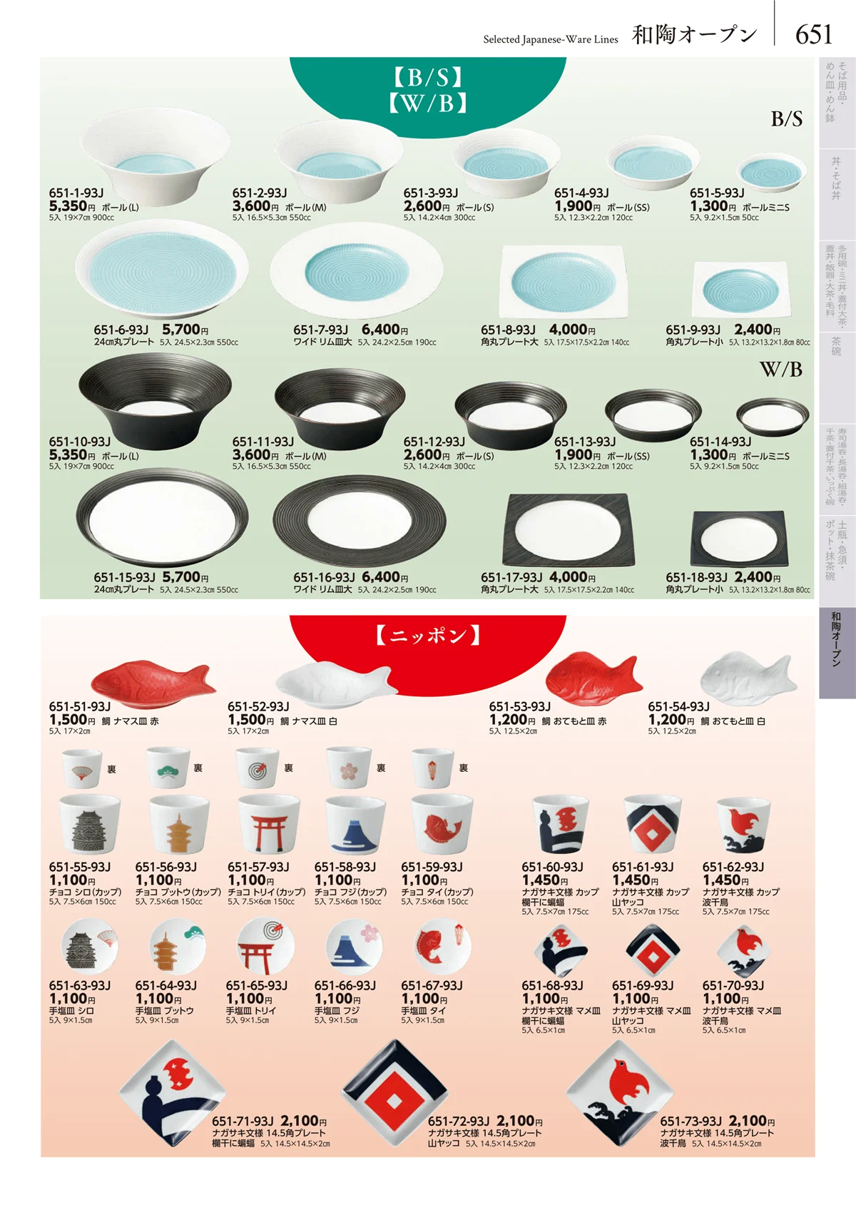 みやび街道vol.5・ページ番号651・卓上小物・蓋物・カメ・薬味入・すり鉢・灰皿