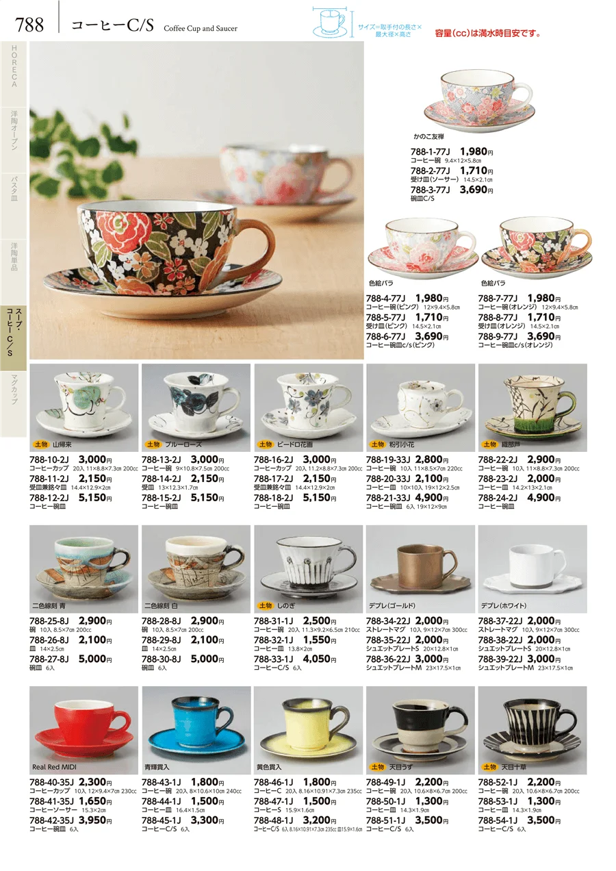 卓上小物・蓋物・カメ・薬味入・すり鉢・灰皿 ページ788