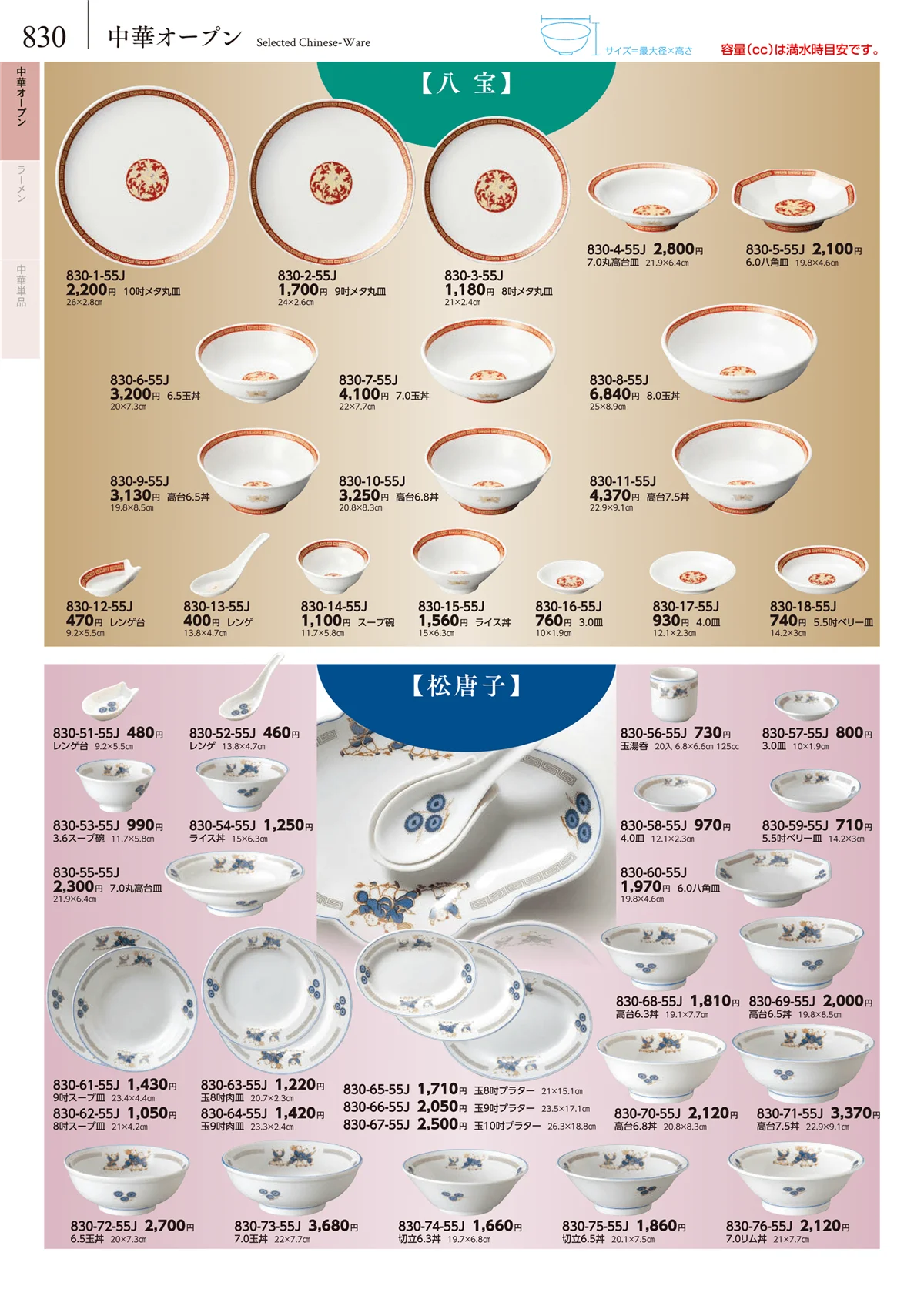 みやび街道vol.5・ページ番号830・卓上小物・蓋物・カメ・薬味入・すり鉢・灰皿