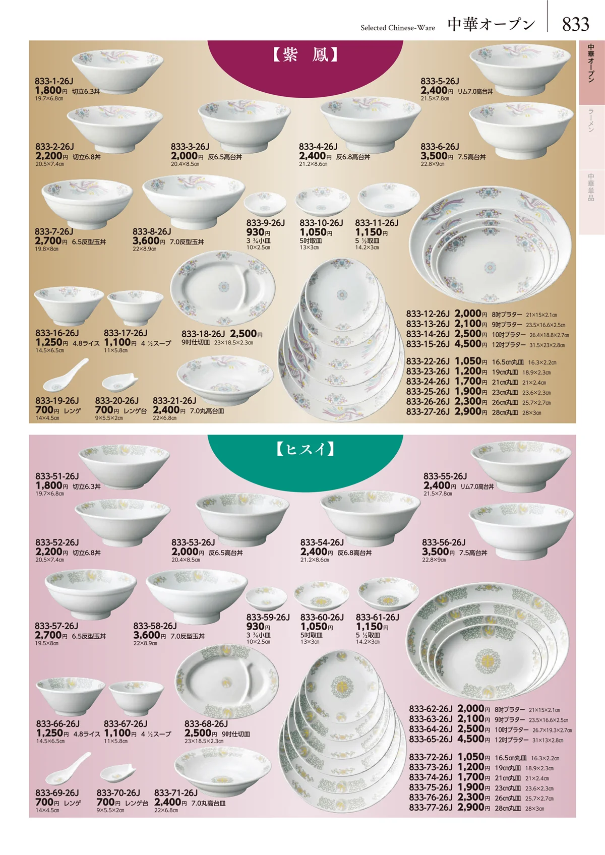 みやび街道vol.5・ページ番号833・卓上小物・蓋物・カメ・薬味入・すり鉢・灰皿